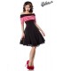 Vintage-Kleid schwarz/rot/weiß - 50001 - Bild 1