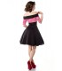 Vintage-Kleid schwarz/rot/weiß - 50001 - Bild 3