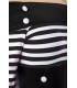 Vintage-Kleid schwarz/weiß/stripe - 50006 - Bild 4