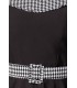 Premium Vintage Swing-Kleid schwarz/weiß - 50172 - Bild 4