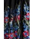 Belsira Premium Vintage Blumenkleid schwarz - 50175 - Bild 5