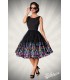 Belsira Premium Vintage Blumenkleid schwarz - 50175 - Bild 7