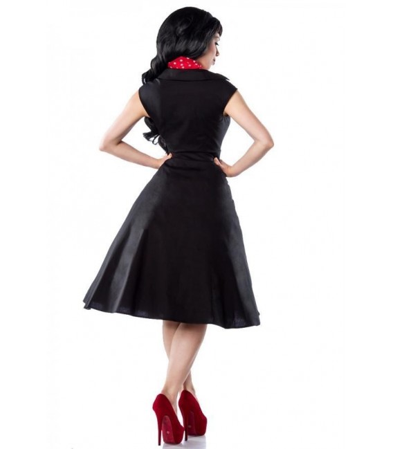 Rockabilly-Kleid schwarz - 12323 - Bild 2