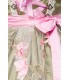 Dirndl mit Blumenschürze grün/pink - 70035 - Bild 4