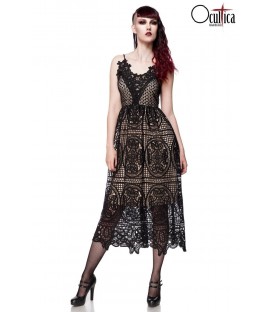Sommer-Kleid aus Spitze schwarz - 90020 - Bild 1
