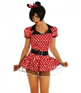 Minnie Mouse-Kostüm rot/weiß - 11250 - Bild 1