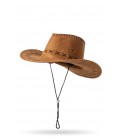 Cowboyhut braun - 14447