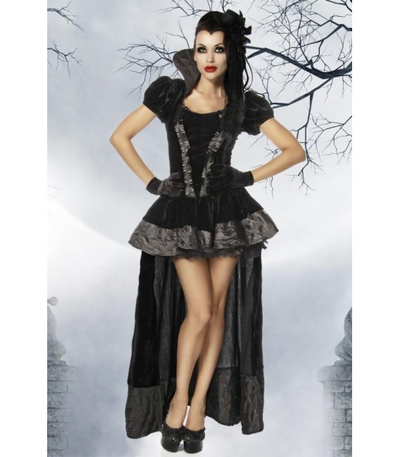 Vampirkostüm schwarz - 11771 - Bild 2