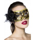 Maske schwarz/gold - 11775