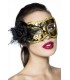 Maske schwarz/gold - 11775 - Bild 1