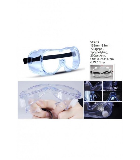 Medizinische Schutzbrille transparent - 1004 - Bild 8