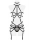 2-teiliges Harness Set von Grey Velvet schwarz - 15233 - Bild 8