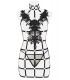 2-teiliges Harness Set von Grey Velvet schwarz - 15235 - Bild 8