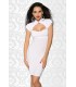 Kleid mit Schnürung weiß - 11888 - Bild 3